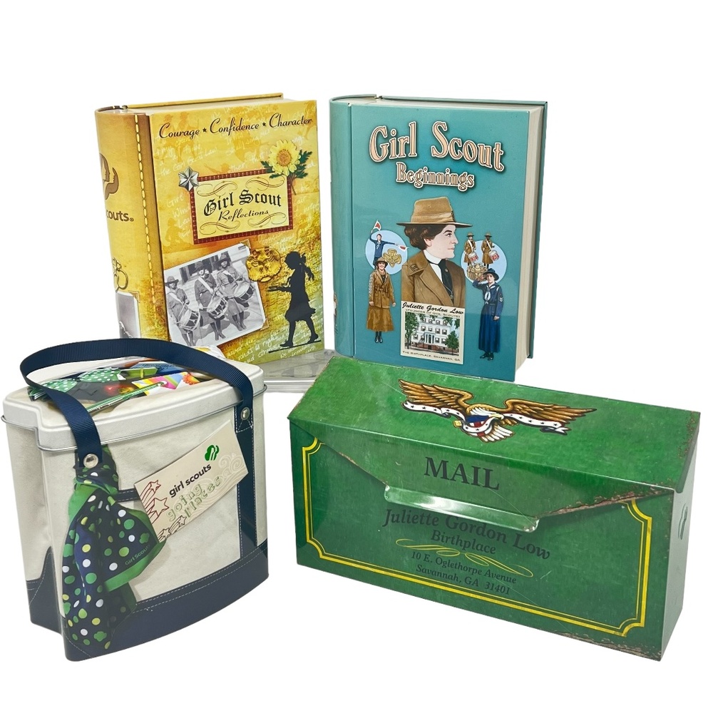 Girl Scout Cookie Tins Lot of 4!